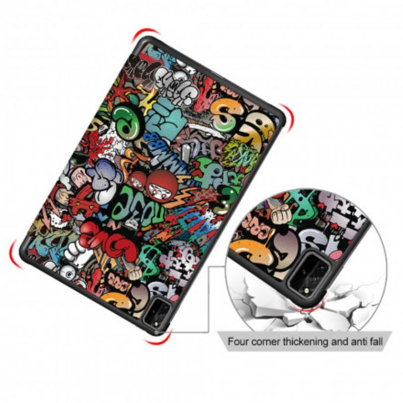 Smart Case Huawei MatePad Pro 12.6 (2021) Renforcée Graffitis