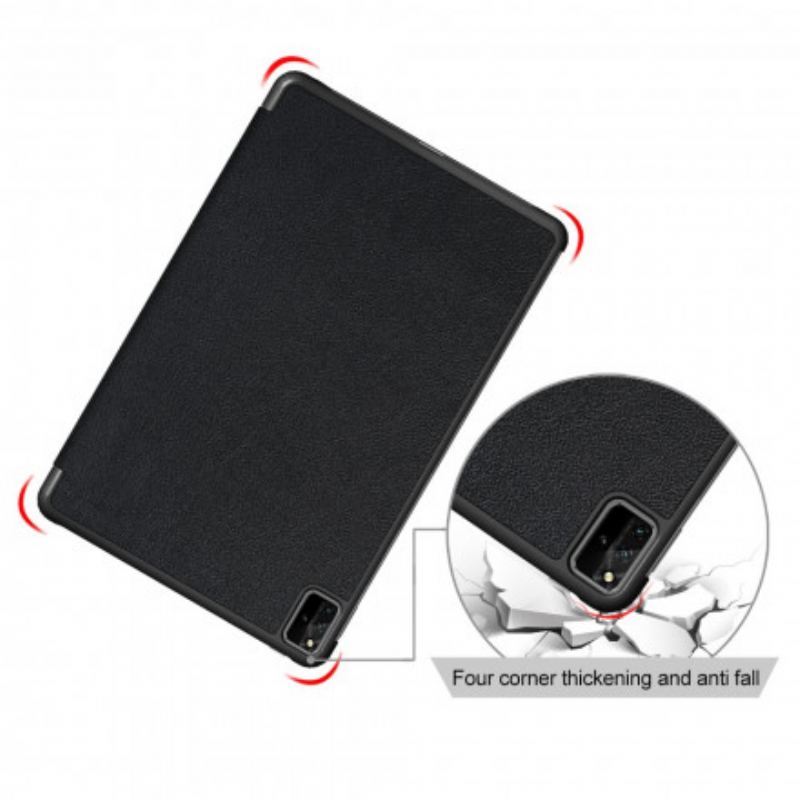 Smart Case Huawei MatePad Pro 12.6 (2021) Tri Fold Coins Renforcés