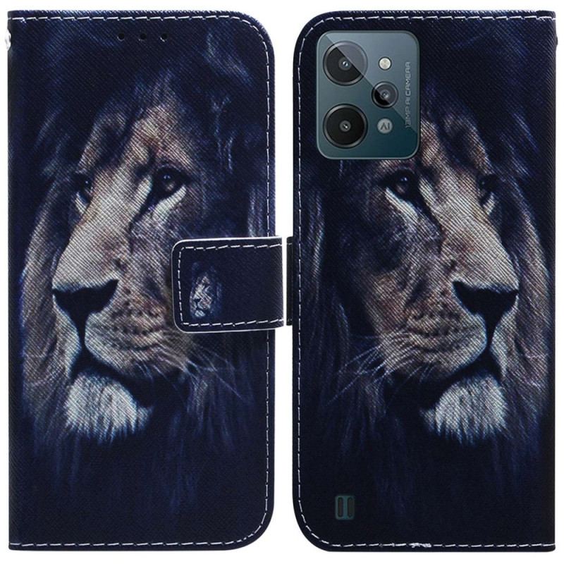 Housse Realme C31 Tête de Lion