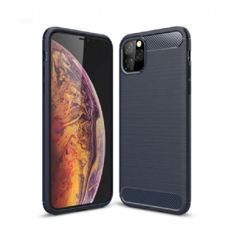 Coque iPhone 11 Pro Max Fibre Carbone Brossée