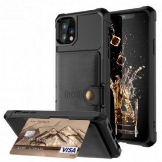 Coque iPhone 11 Pro Max Porte-Cartes Multi-Fonctionnel