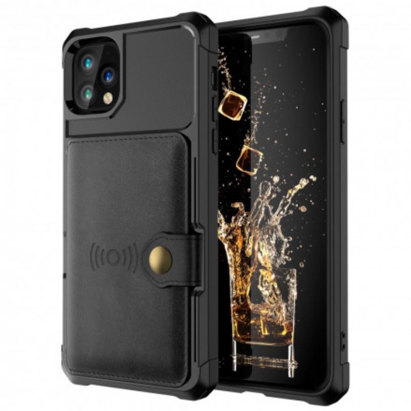 Coque iPhone 11 Pro Max Porte-Cartes Multi-Fonctionnel