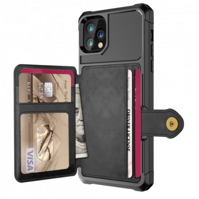 Coque iPhone 11 Pro Max Porte-Cartes Multi-Fonctionnel