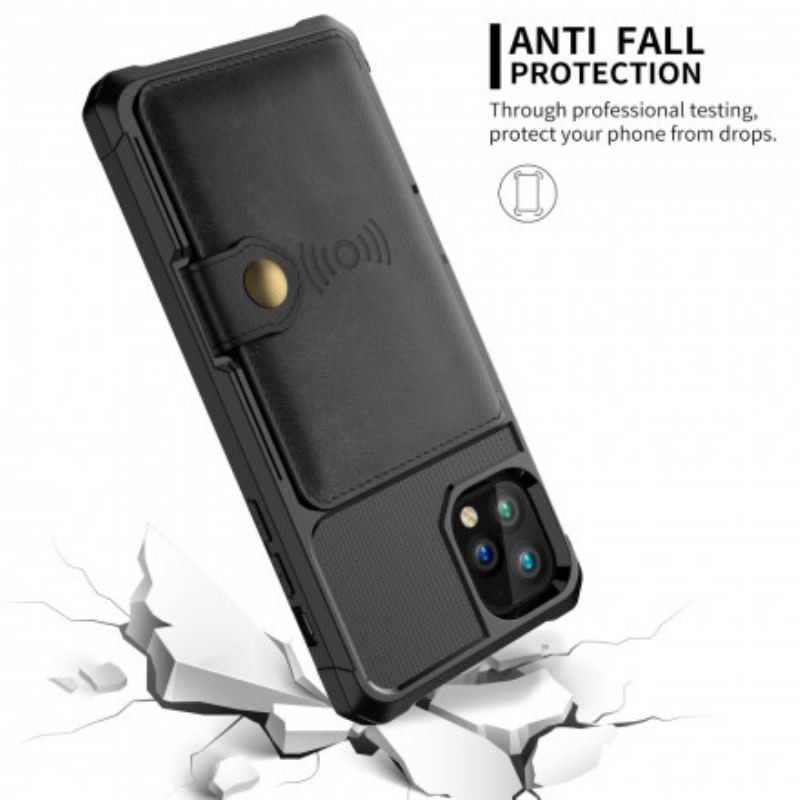 Coque iPhone 11 Pro Max Porte-Cartes Multi-Fonctionnel