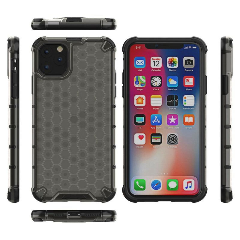 Coque iPhone 11 Pro Max Style Nid d'Abeille