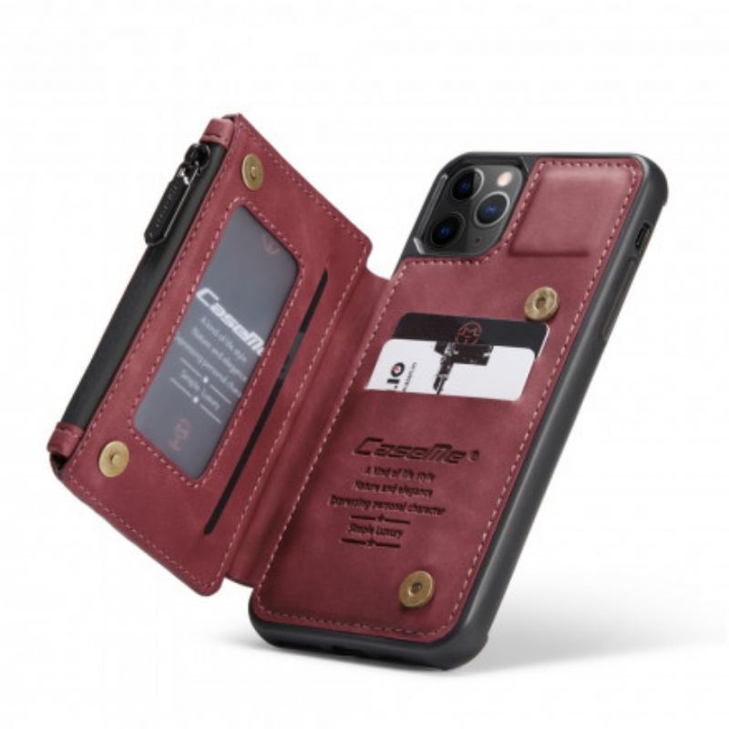 Coque iPhone 11 Pro Max Style Portefeuille CASEME