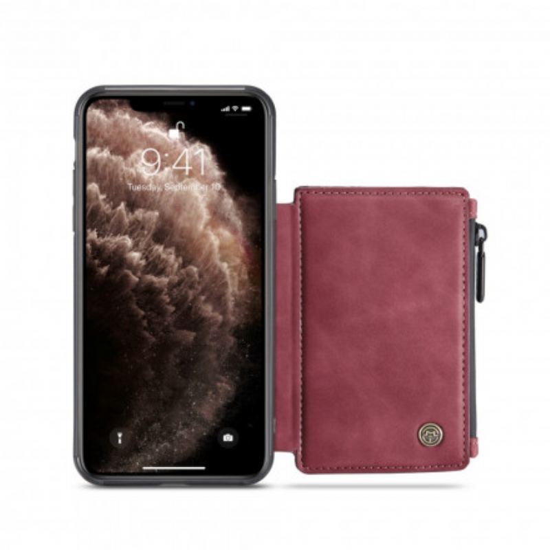 Coque iPhone 11 Pro Max Style Portefeuille CASEME