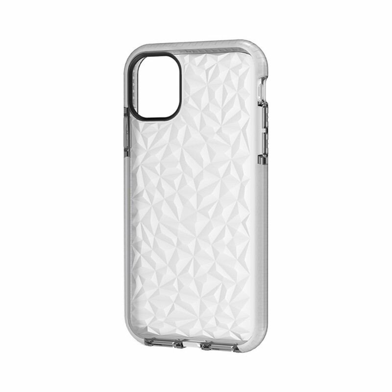 Coque iPhone 11 Pro Max Transparente Texture Diamant