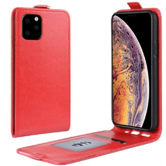 Housse iPhone 11 Pro Max Rabattable Effet Cuir