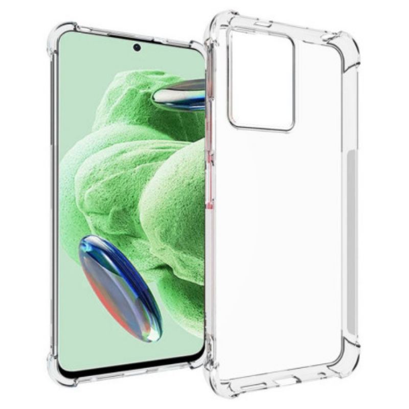 Coque Xiaomi Redmi Note 12/Poco X5 5G Transparente Coins Renforcés