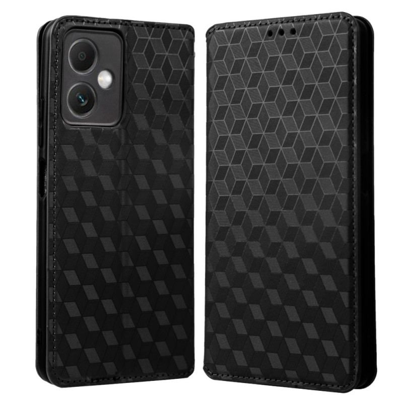 Flip Cover Xiaomi Redmi Note 12/Poco X5 5G Motif 3D