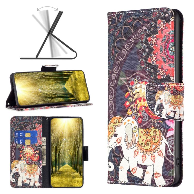 Housse Xiaomi Redmi Note 12/Poco X5 5G Éléphant Tribal