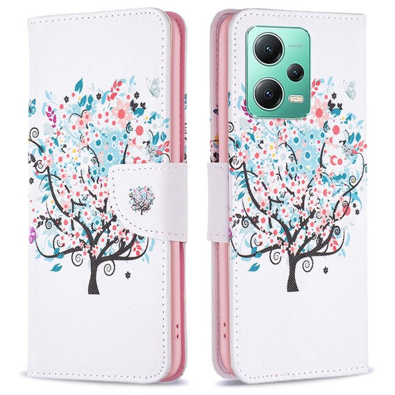 Housse Xiaomi Redmi Note 12/Poco X5 5G Flowered Tree