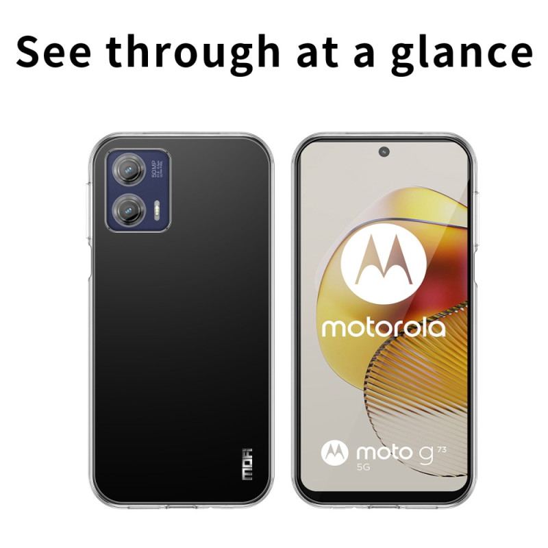 Coque Moto G73 5G Transparente Mofi