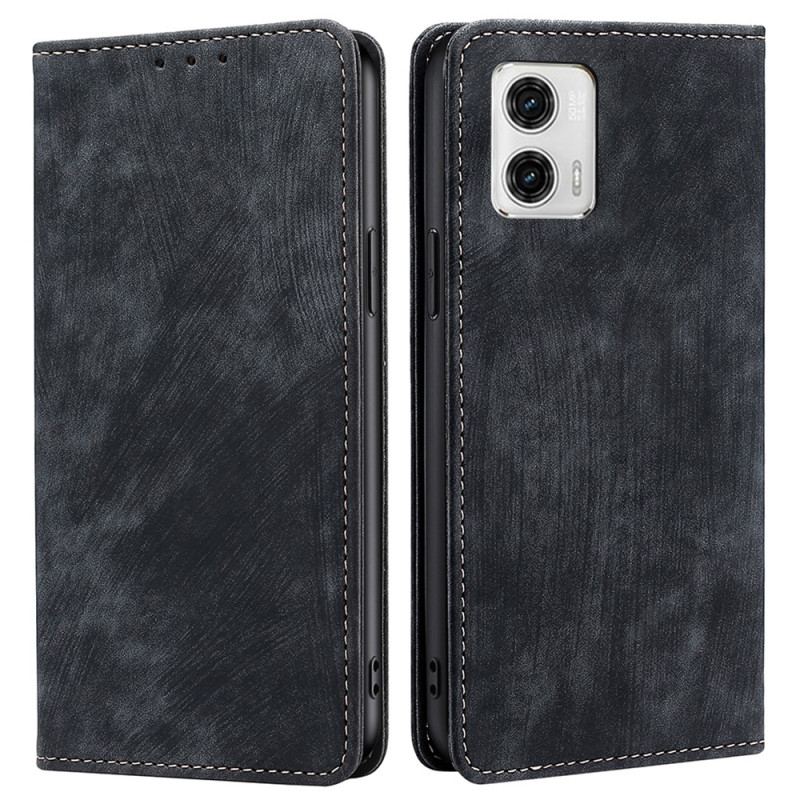 Flip Cover Moto G73 5G Rétro