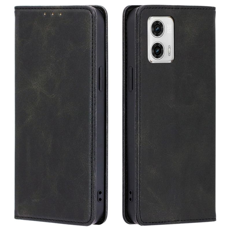 Flip Cover Moto G73 5G Simili Cuir