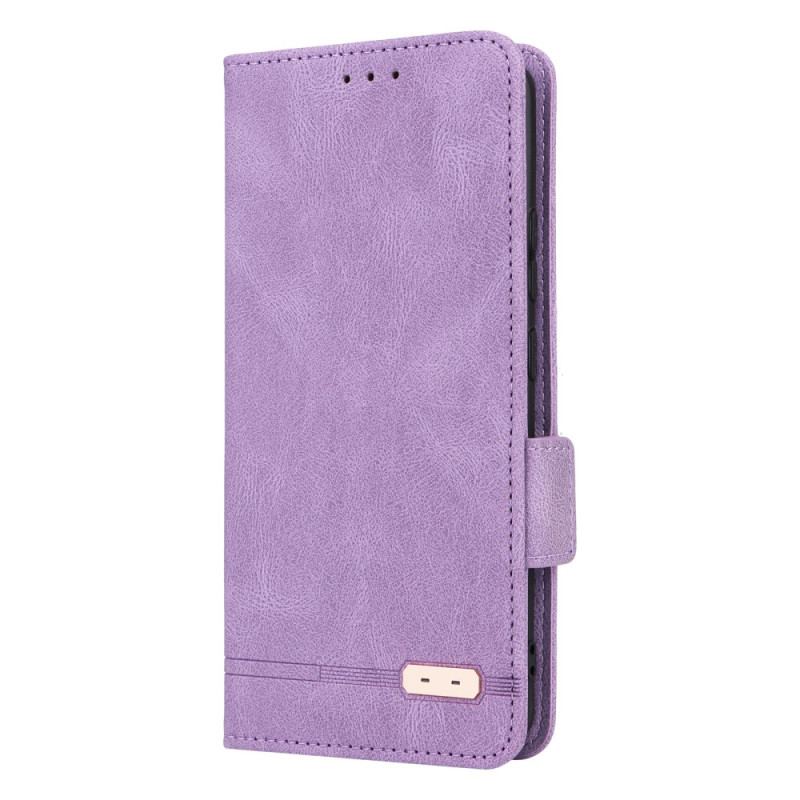 Flip Cover Moto G73 5G Texture Cuir