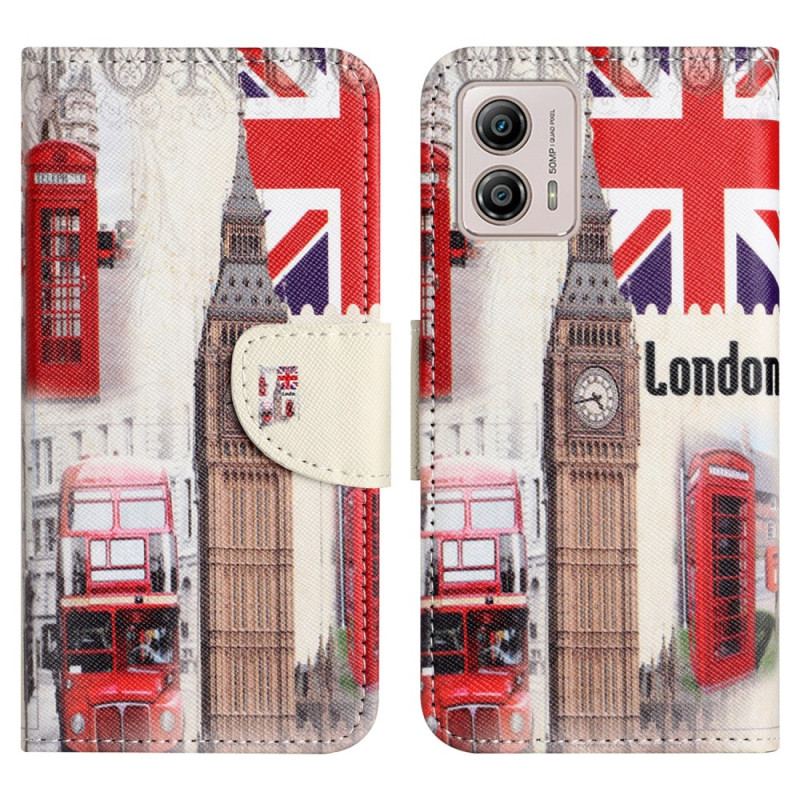 Housse Moto G73 5G London Life