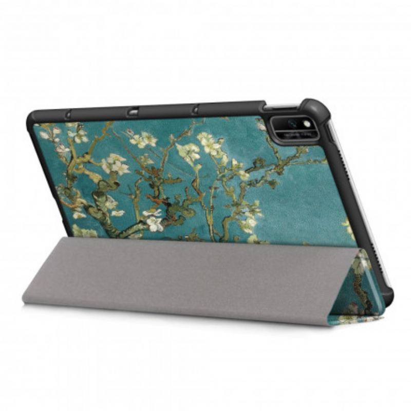 Smart Case Huawei MatePad New Renforcée Branches Fleuries