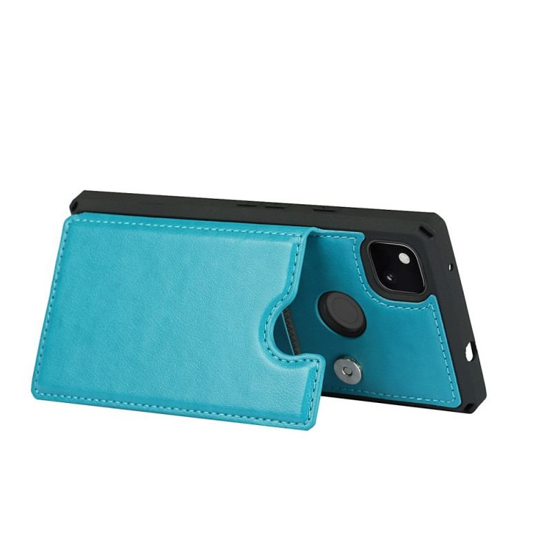 Coque Google Pixel 4a Porte-Cartes Support et Lanière