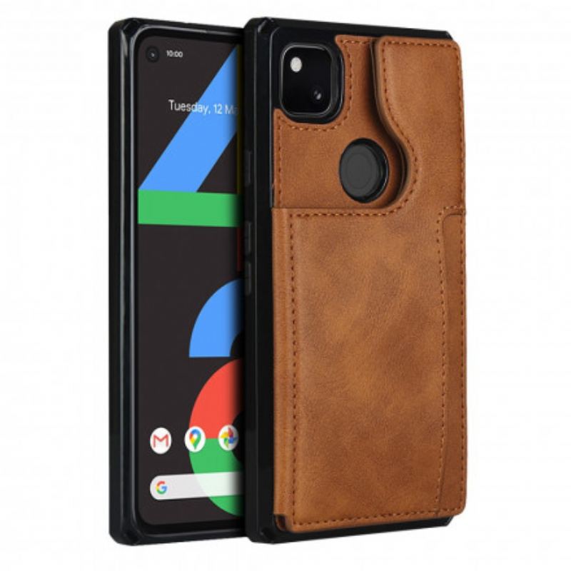 Coque Google Pixel 4a  Porte-Cartes Support et Lanière