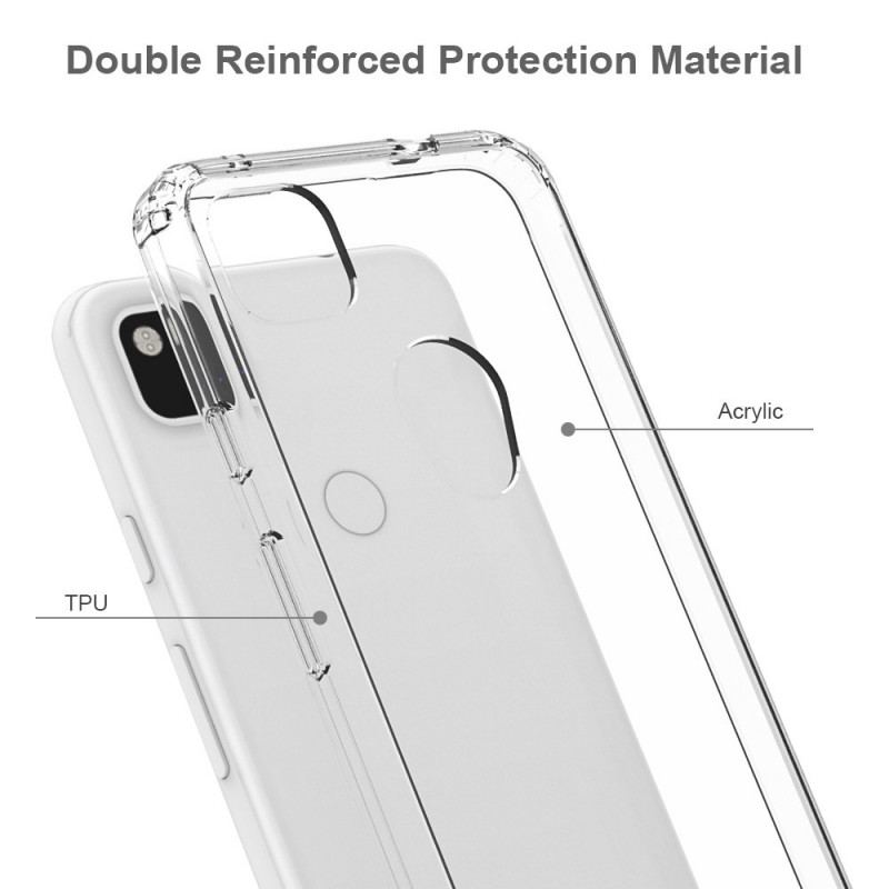 Coque Google Pixel 4a Transparente et Acrylique