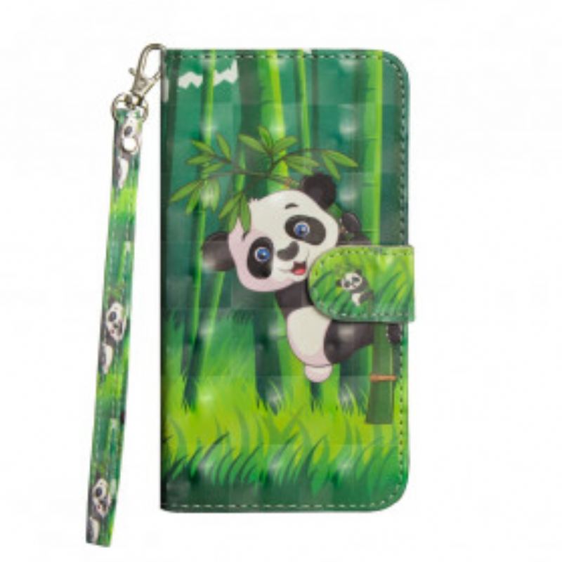 Housse Google Pixel 4a Panda et Bambou