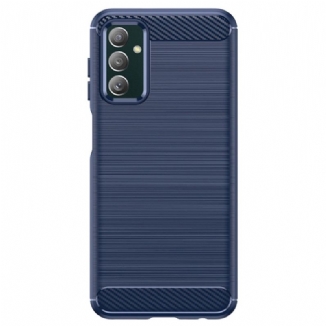 Coque Samsung Galaxy M13 Fibre Carbone Brossée