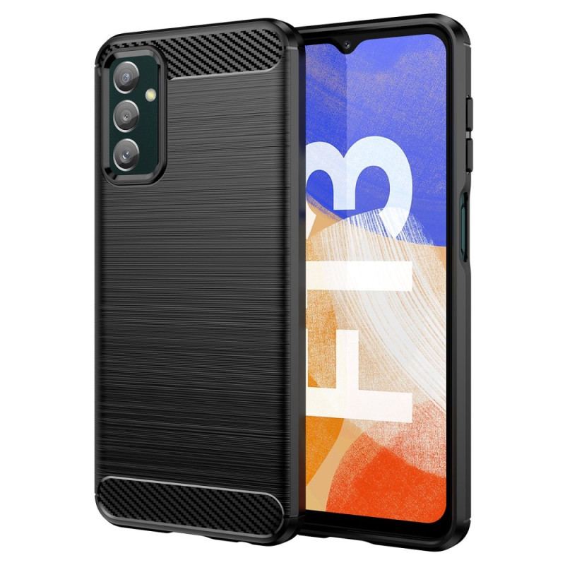 Coque Samsung Galaxy M13 Fibre Carbone Brossée