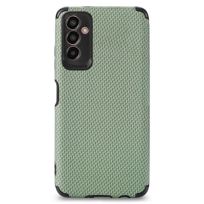 Coque Samsung Galaxy M13 Fibre Carbone Coins Renforcés