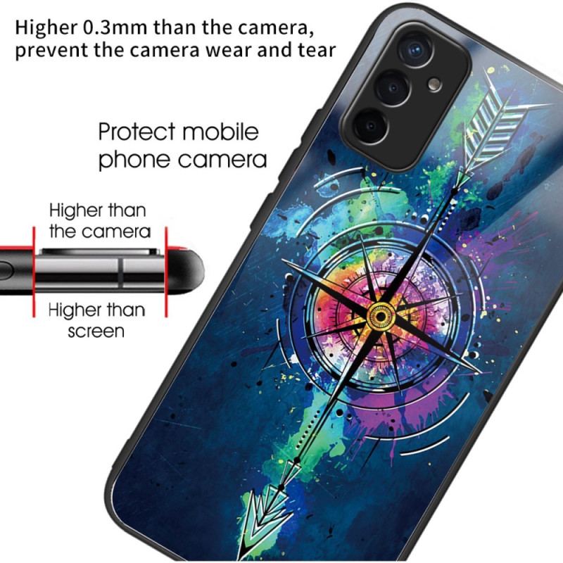 Coque Samsung Galaxy M13 Verre Trempé Flèche