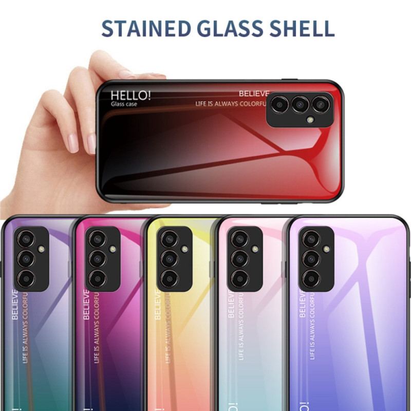 Coque Samsung Galaxy M13 Verre Trempé Hello