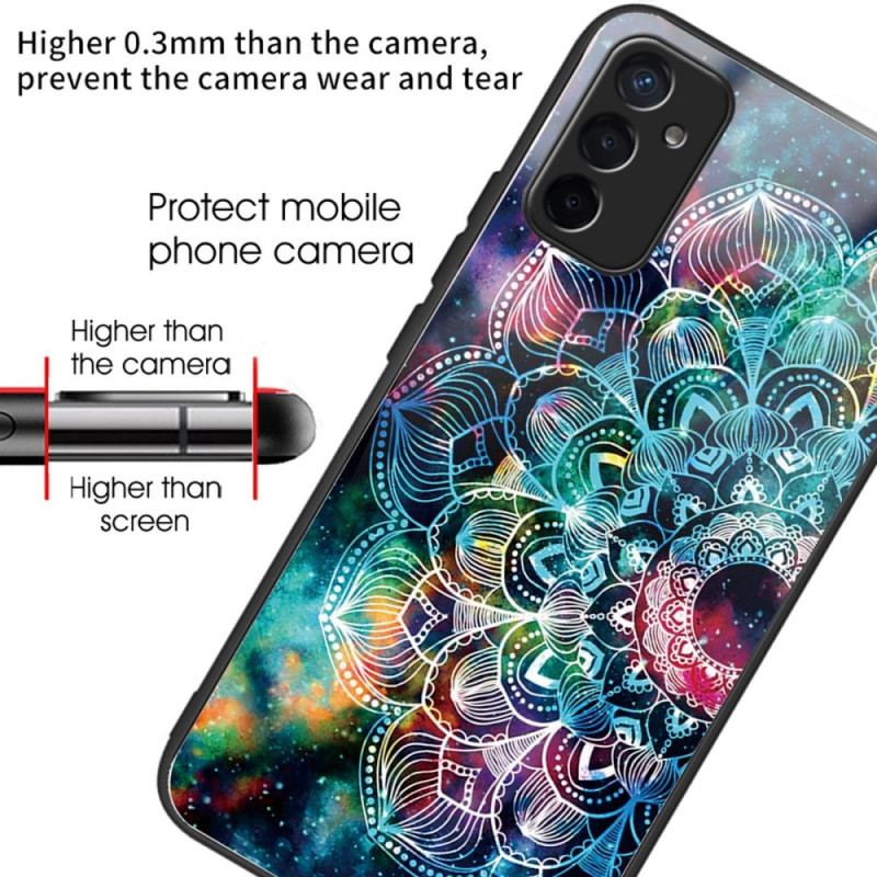 Coque Samsung Galaxy M13 Verre Trempé Mandala