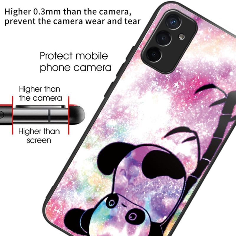 Coque Samsung Galaxy M13 Verre Trempé Panda