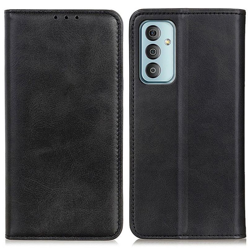 Flip Cover Samsung Galaxy M13 5G Cuir Fendu