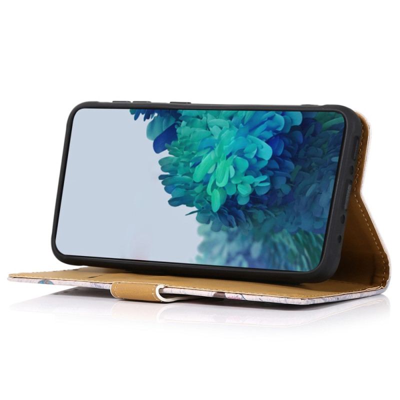 Housse Samsung Galaxy M13 Arbre Fleuri