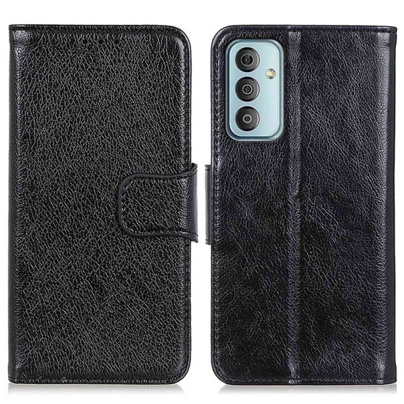 Housse Samsung Galaxy M13 Cuir Nappa Véritable