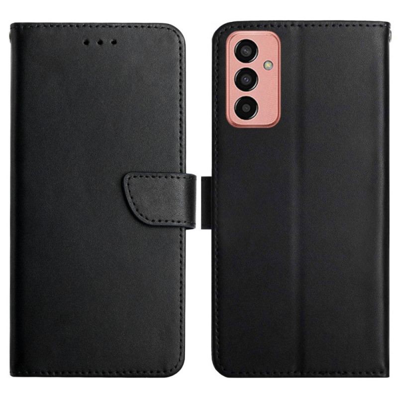 Housse Samsung Galaxy M13 Cuir Nappa Véritable