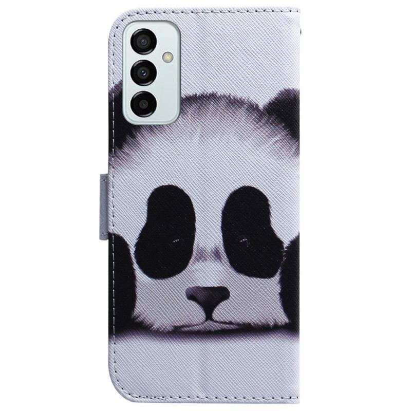 Housse Samsung Galaxy M13 Panda à Lanière