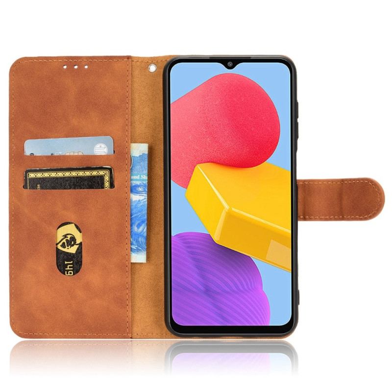 Housse Samsung Galaxy M13 Simili Cuir Uni à Lanière