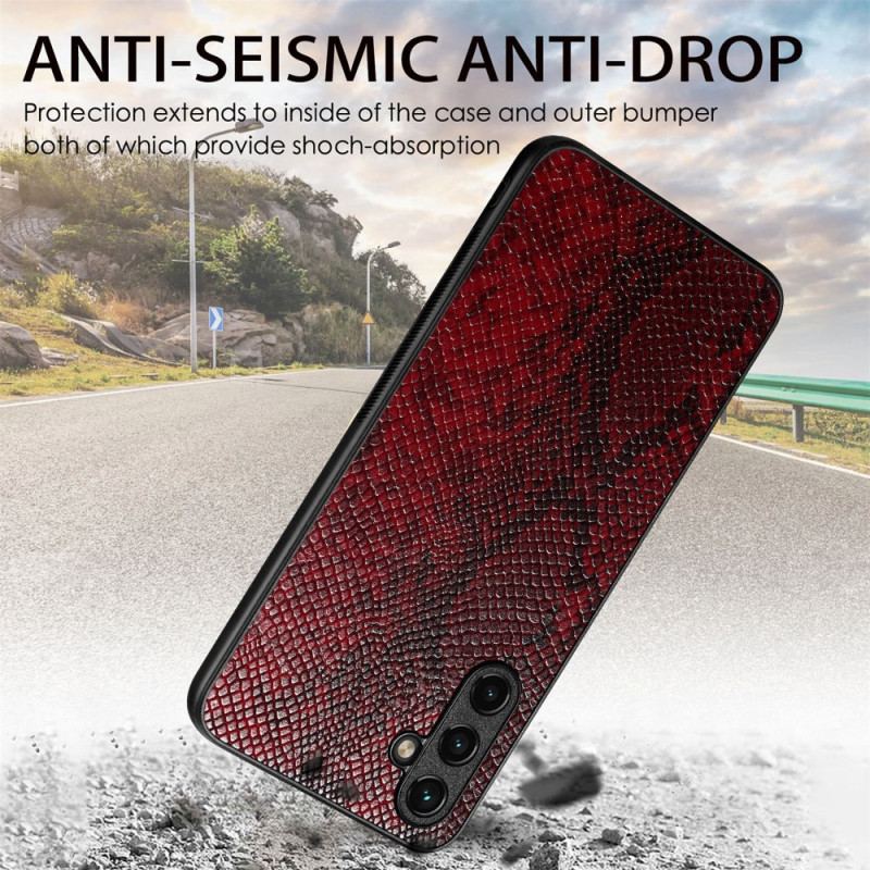 Coque Samsung Galaxy A54 5G Effet Peau de Serpent