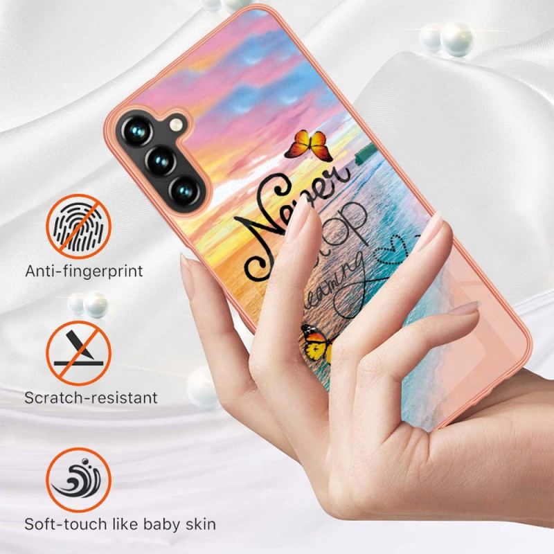 Coque Samsung Galaxy A54 5G Never Sto Dreaming Papillons