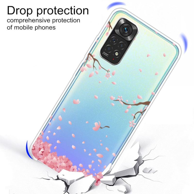 Coque Xiaomi Redmi Note 11 / 11s Branches à Fleurs