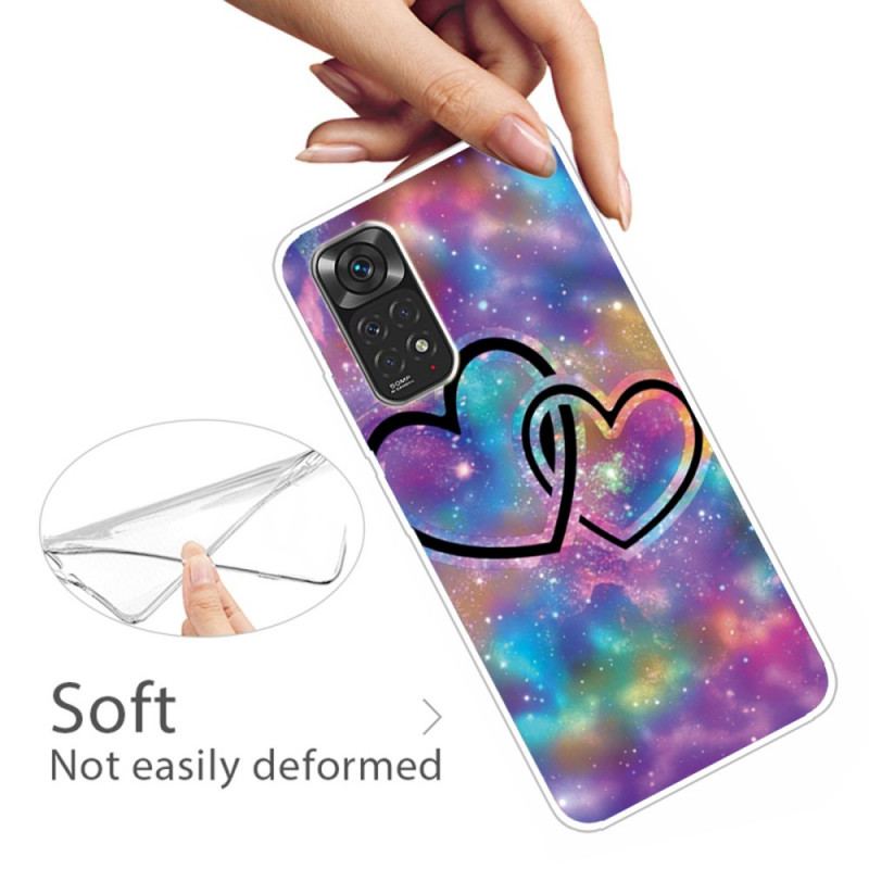 Coque Xiaomi Redmi Note 11 / 11s Coeurs Enchaînés