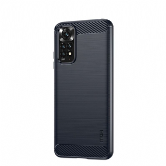 Coque Xiaomi Redmi Note 11 / 11s Fibre Carbone Brossée MOFI