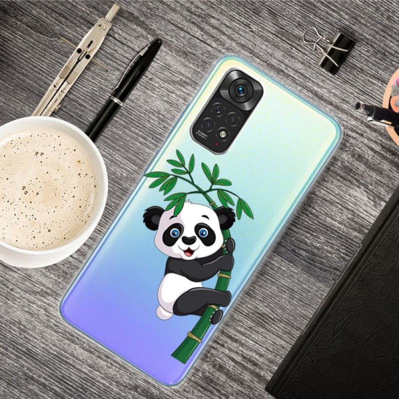 Coque Xiaomi Redmi Note 11 / 11s Panda Sur Le Bambou