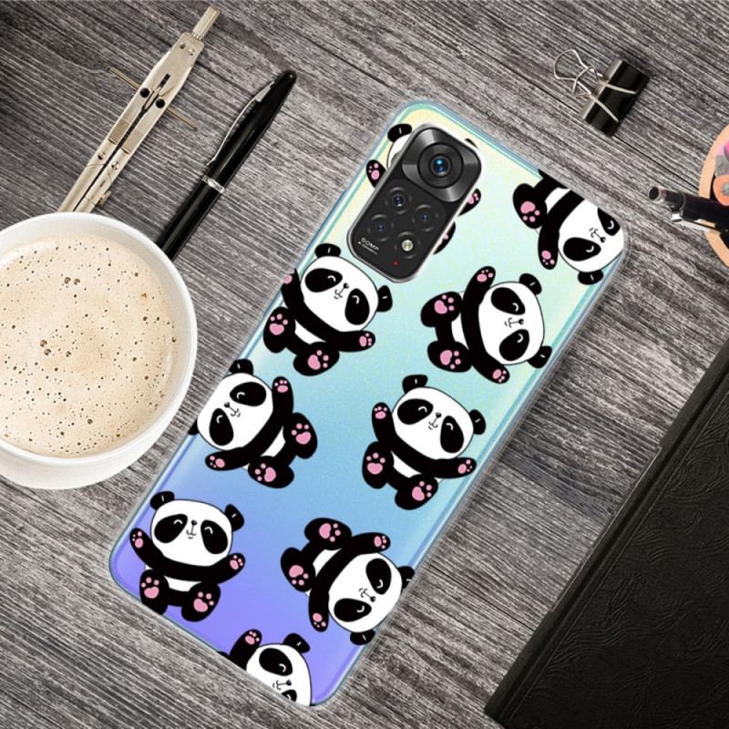 Coque Xiaomi Redmi Note 11 / 11s Pandas Fun