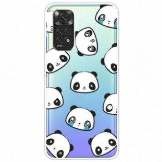 Coque Xiaomi Redmi Note 11 / 11s Pandas Sentimentaux