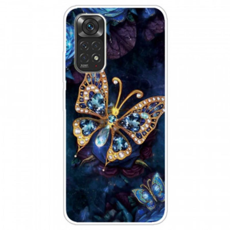 Coque Xiaomi Redmi Note 11 / 11s Papillon D'Or