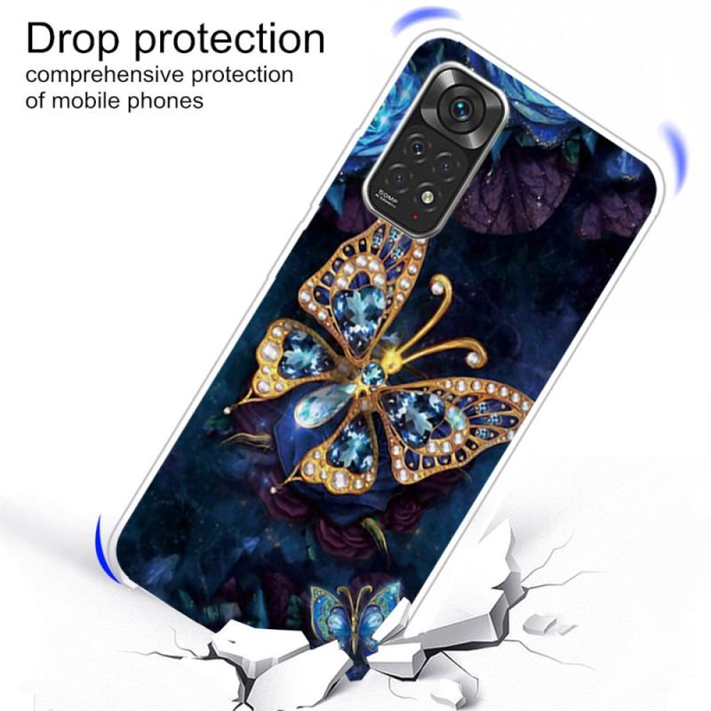 Coque Xiaomi Redmi Note 11 / 11s Papillon D'Or